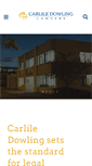 Mobile Screenshot of carliledowling.co.nz